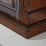 Duluth Forge Dual Fuel Ventless Gas Fireplace With Mantel – 32,000 BTU, T-Stat. Control, Auburn Cherry Finish – Model# DFS-400T-2AC - Image 3