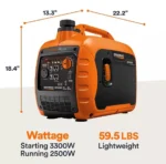 Generac 7153 GP3300i Portable Inverter Generator - Image 3
