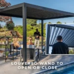 14×10 Somerville Pergola – Barnwood Stain - Image 8