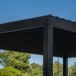 14×10 Sarasota Steel Louvered Pergola - Image 6