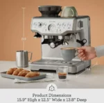 Breville Barista Express – Brushed Stainless Steel | From Beans to Espresso in Under a Minute - Image 4