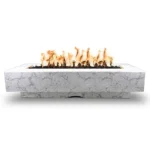 The Outdoor Plus 84″ Del Mar Concrete Gas Fire Pit