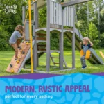 Jack & June Haven Wooden Swing Set - Image 7