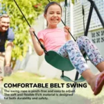 Klo Kick Metal Swing Set with 3 Swings - Image 2