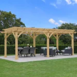 Yardistry 10 x 22 Meridian Pergola - Image 2