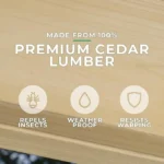 Yardistry 10 x 22 Meridian Pergola - Image 4