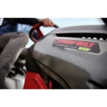 Troy-Bilt Bronco 42E XP – 42” 56V MAX Lithium-Ion Electric Riding Lawn Tractor - Image 2
